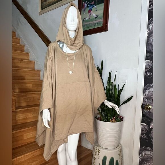 NICHOLAS K HERON PONCHO
OATMEAL - Picture 7 of 11